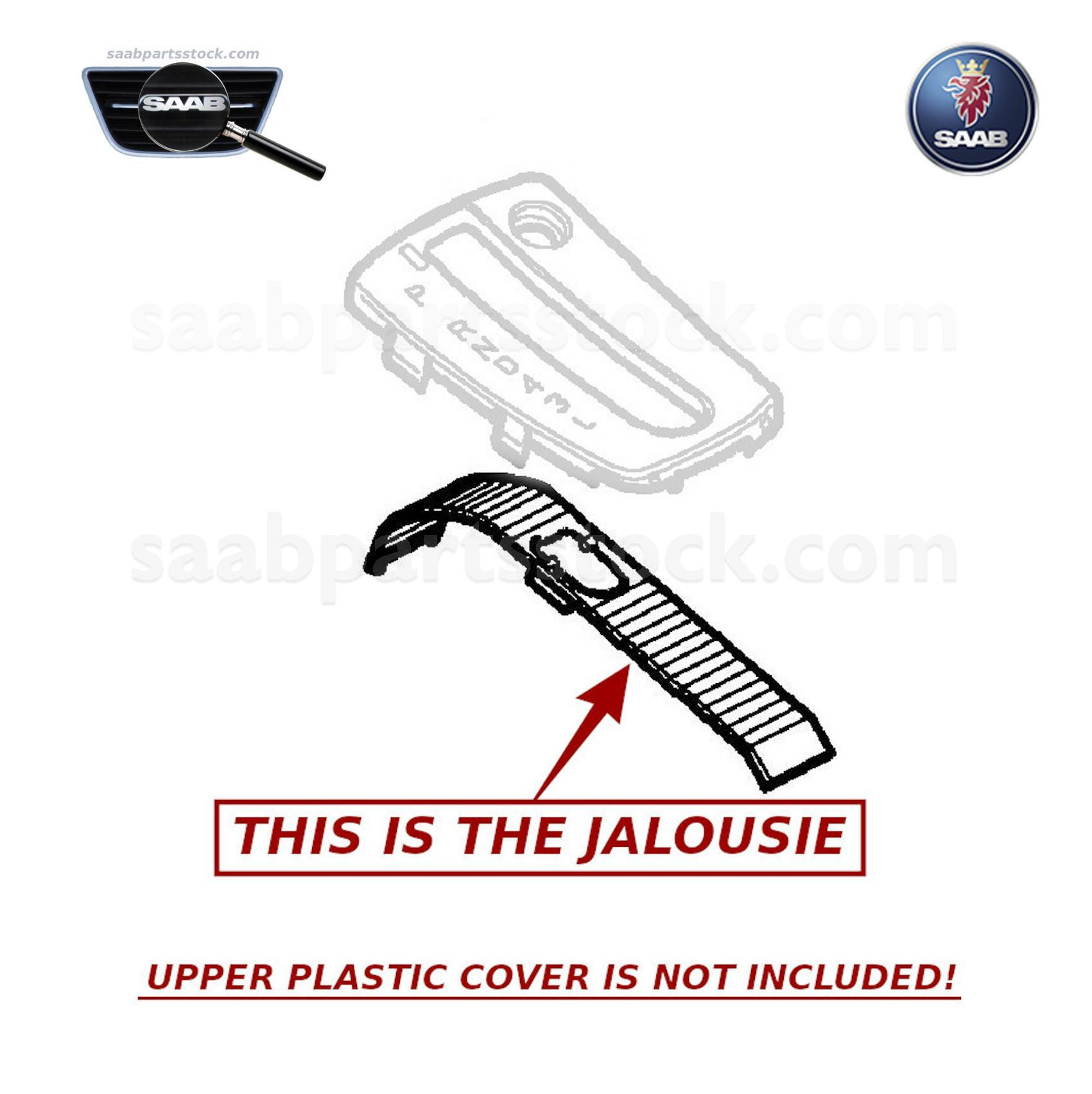 SAAB-4777173-for-LHD-cars-SaabPartsStock Jalousie for Gear Selector Lever for SAAB 9-5OG & 9-3OG