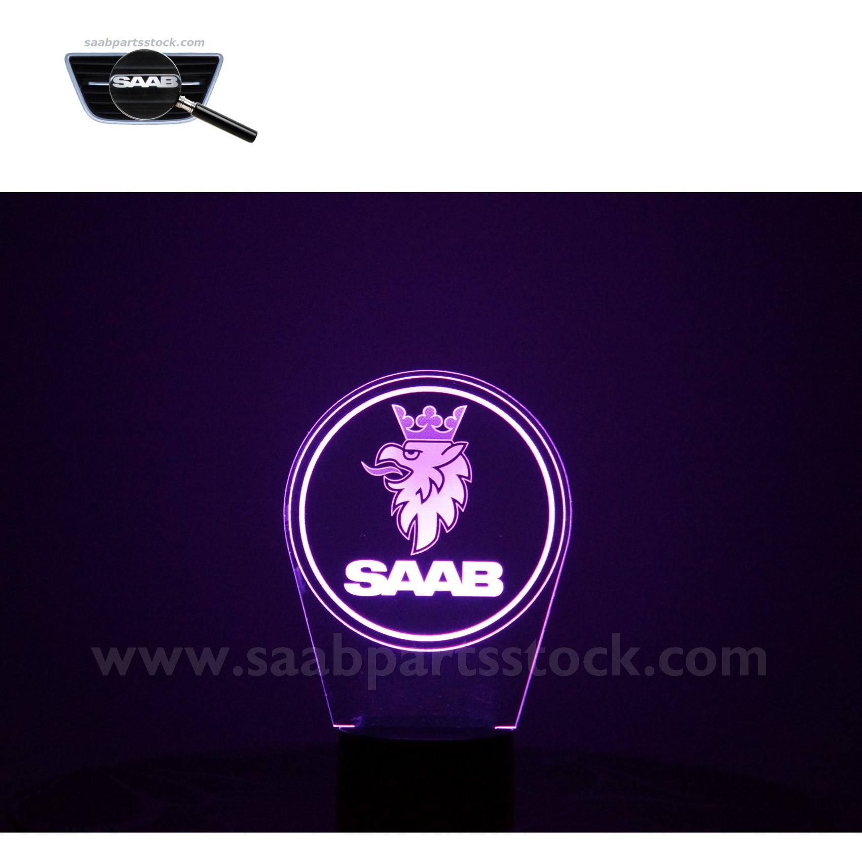 SAAB-Logo-LED-Lamp-purple-saabpartsstock-property
