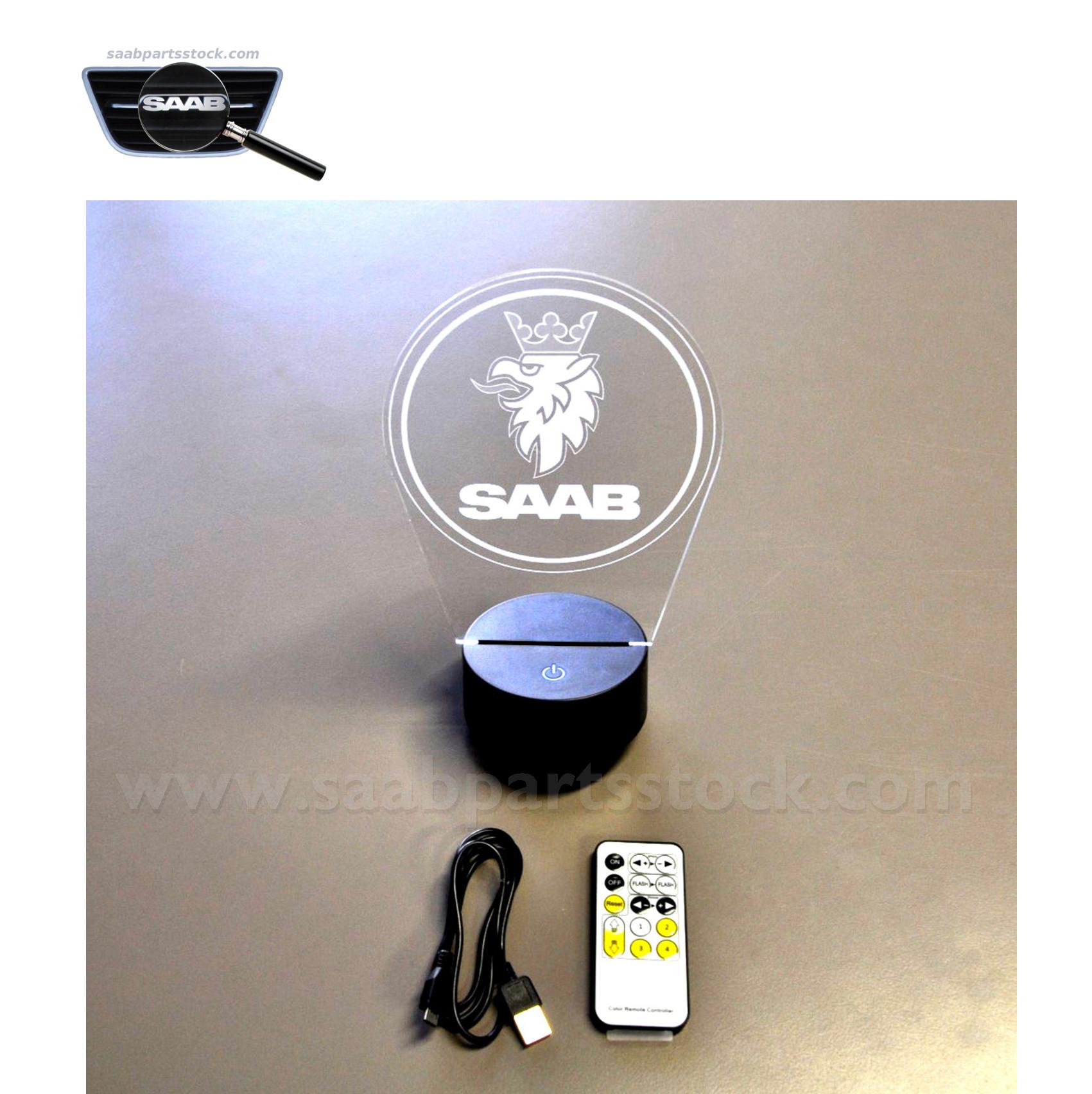 SAAB-Logo-LED-Lamp-saabpartsstock-property