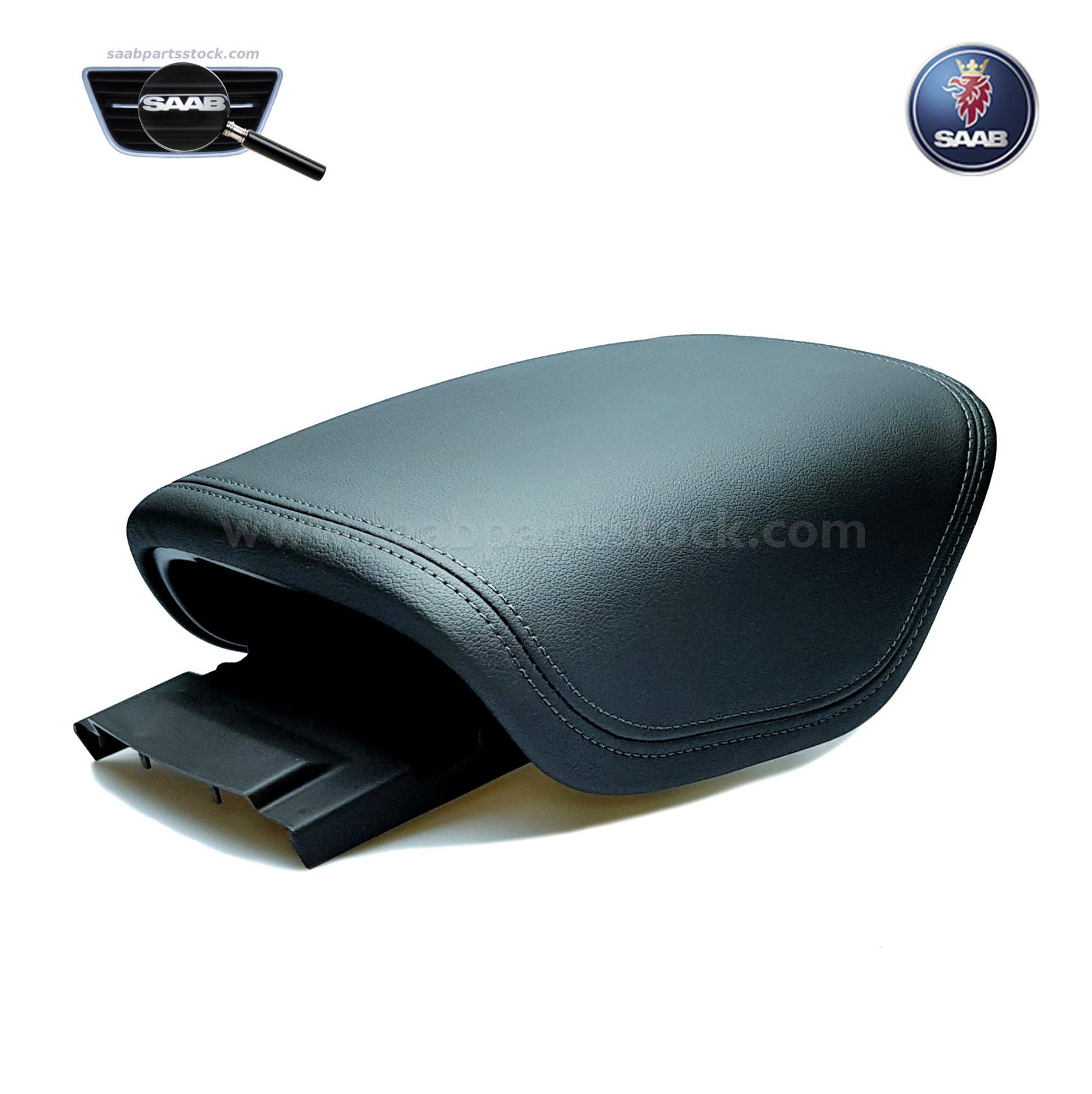 13308738 Siena Vinyl Arm Rest Jet Black SaabPartsStock