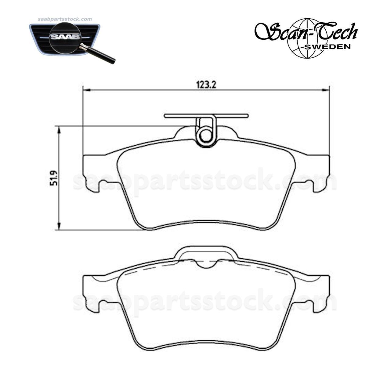 SAAB-13322091-Dimensions-SaabPartsStock