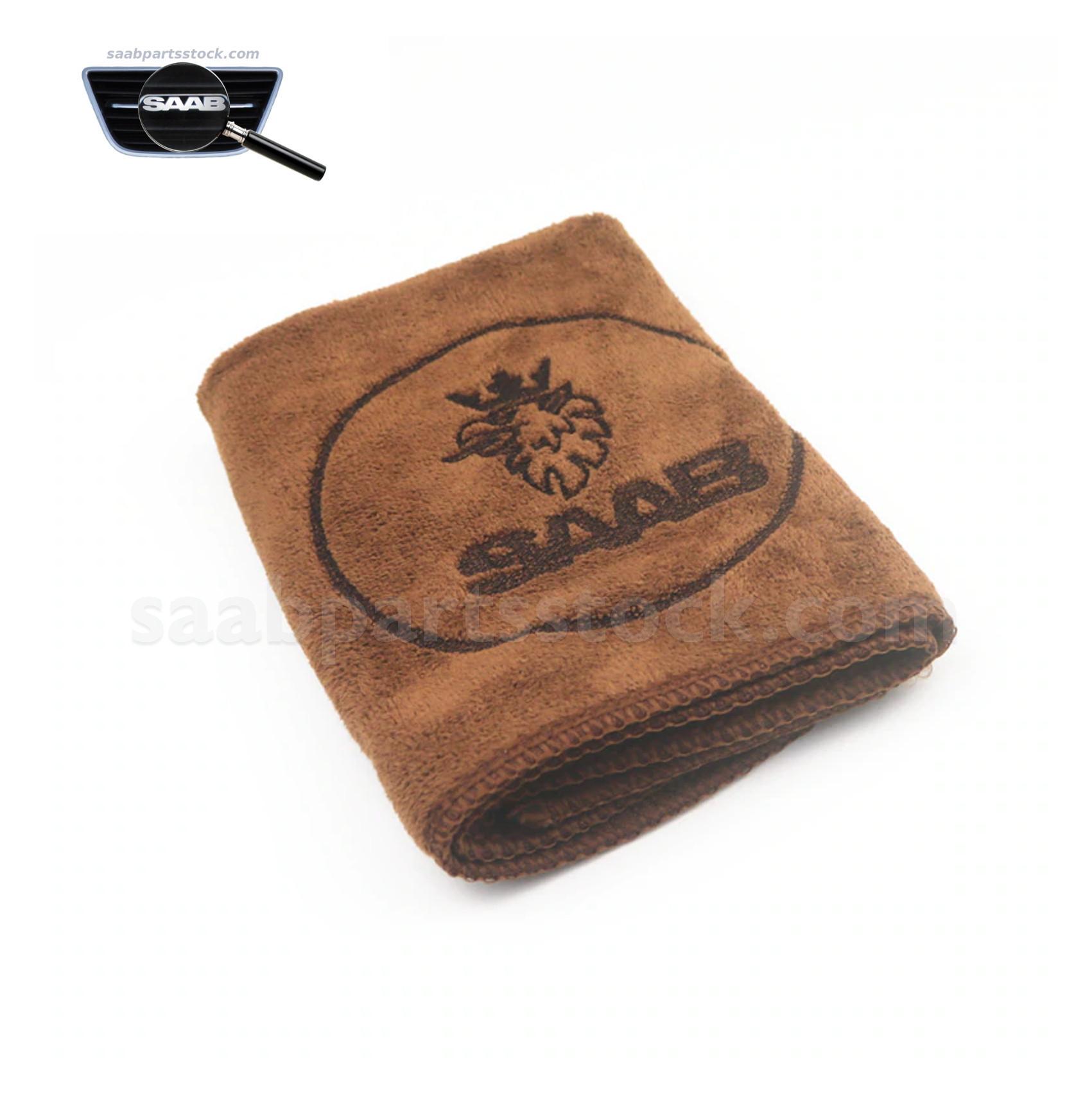 Microfiber-Towel with SAAB logo SaabPartsStock