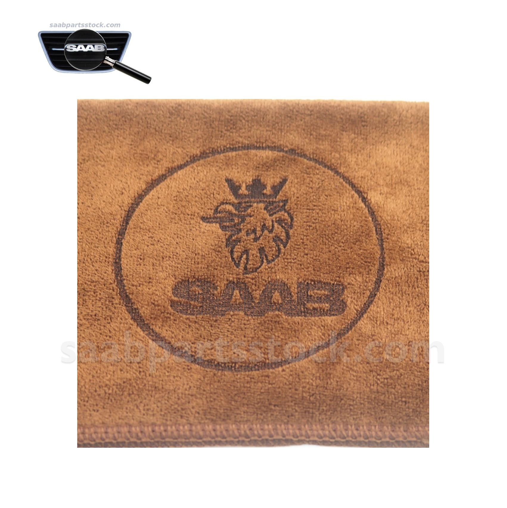 Microfiber-Towel-with-SAAB logo SaabPartsStock