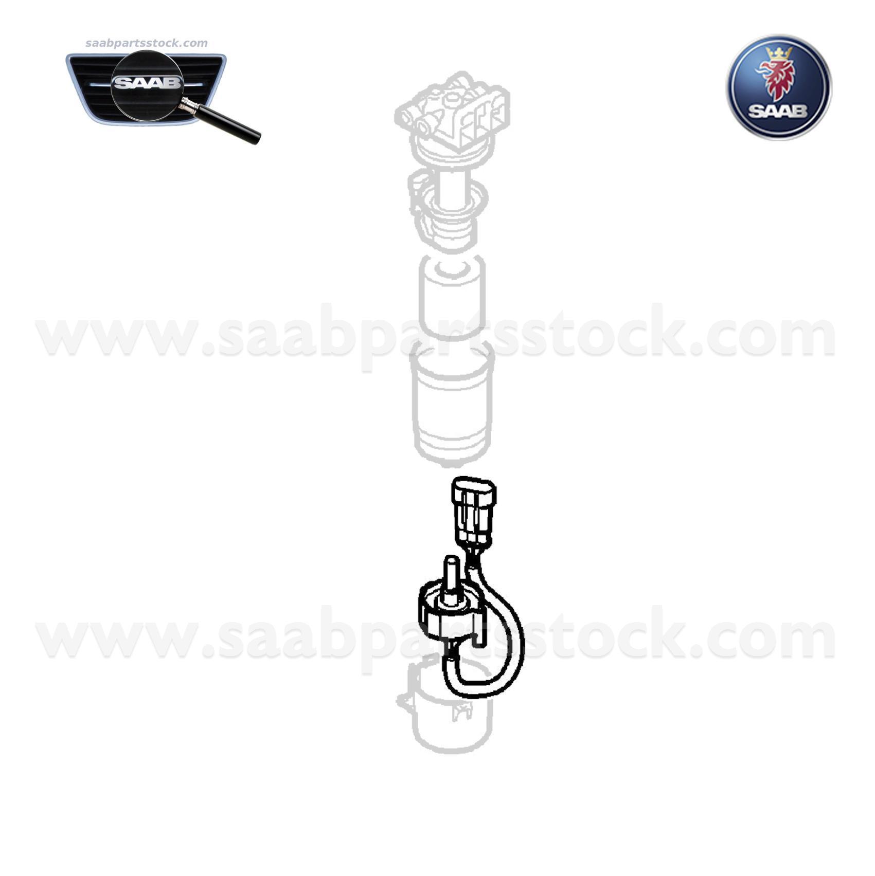 Fuel Filter Water Sensor SAAB 12762673 (EPC) SAAB Diesel Fuel Filter Water Sensor OEM12762673