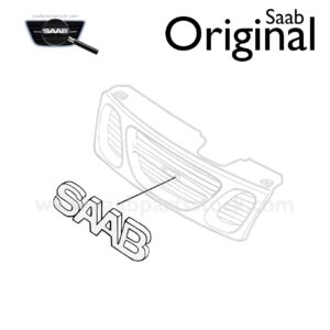 Emblem for Front Grille SAAB 4830071 for SAAB 9-3OG & 9-5OG