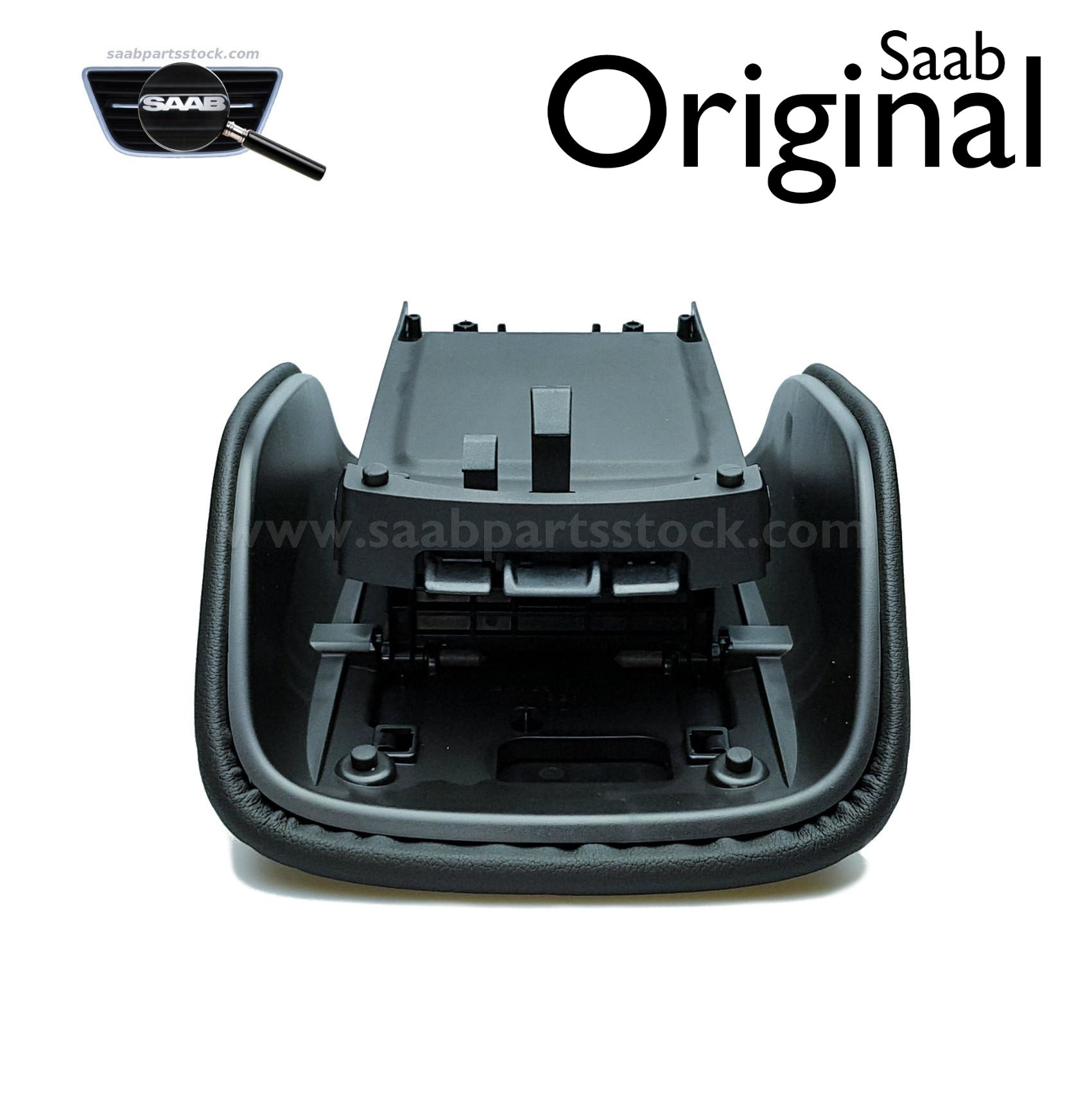 13305351 Genuine Leather Semi-Aniline Jet Black SaabPartsStock