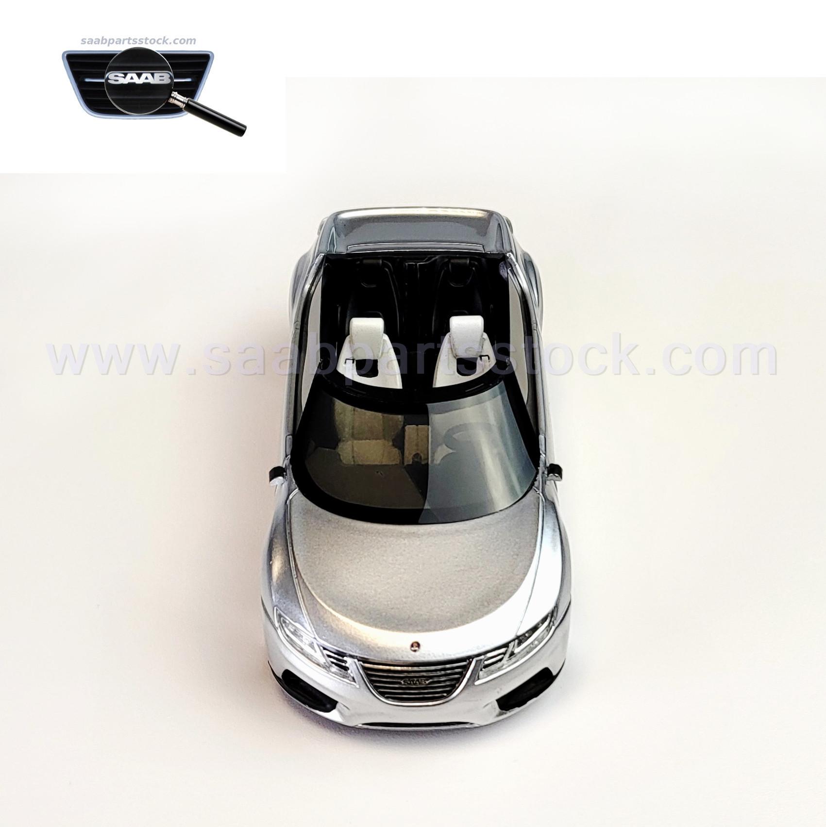 SAAB 9-x Air Open_BioHybrid_saabpartsstock Scale Model SAAB 9-x Air BioHybrid (Open) 1:43 Lim. Edition