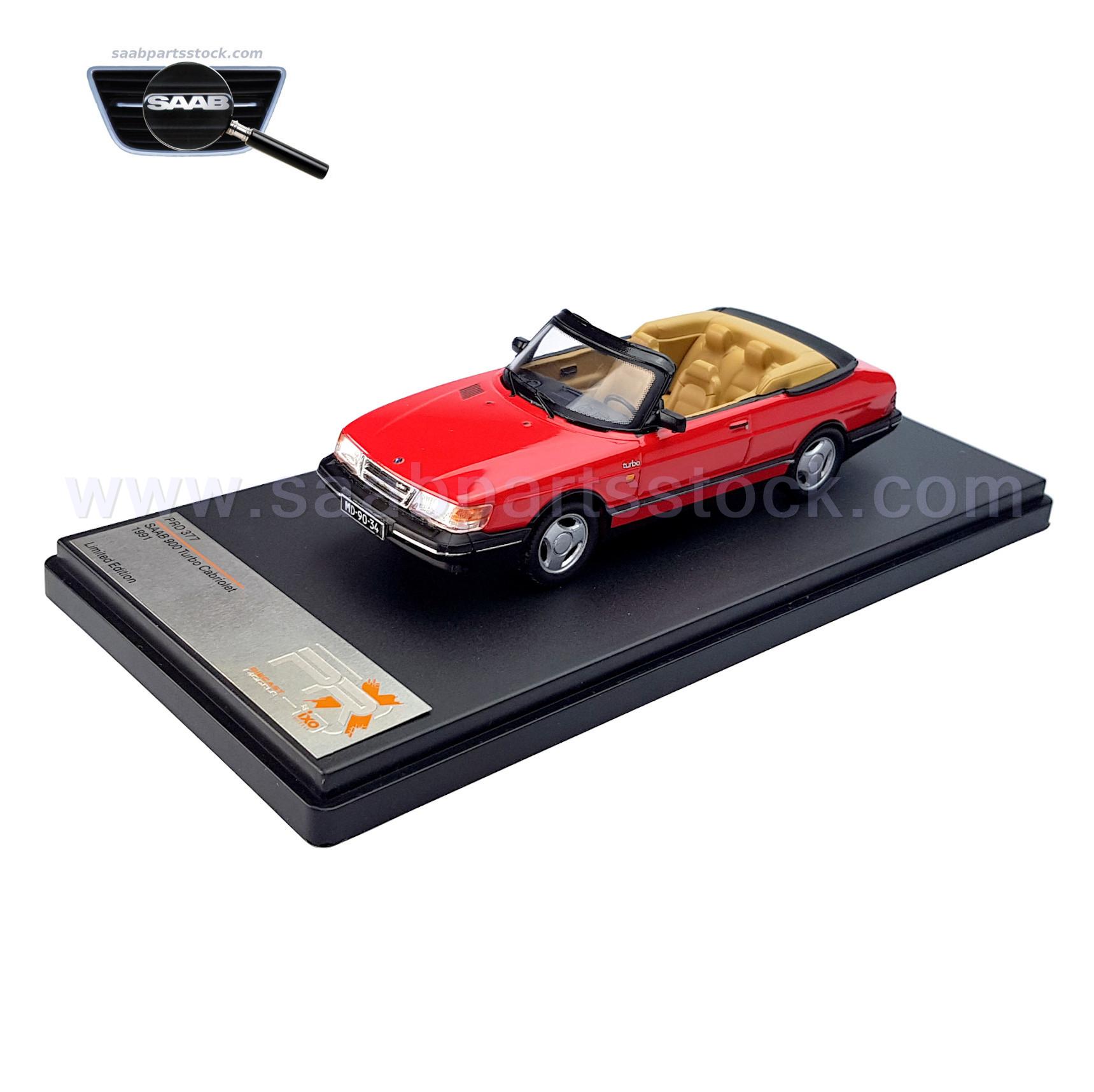 Scale Model SAAB 900 Classic Cabrio in 1:43 SAAB-900-Classic-Convertible-M1991-saabpartsstock
