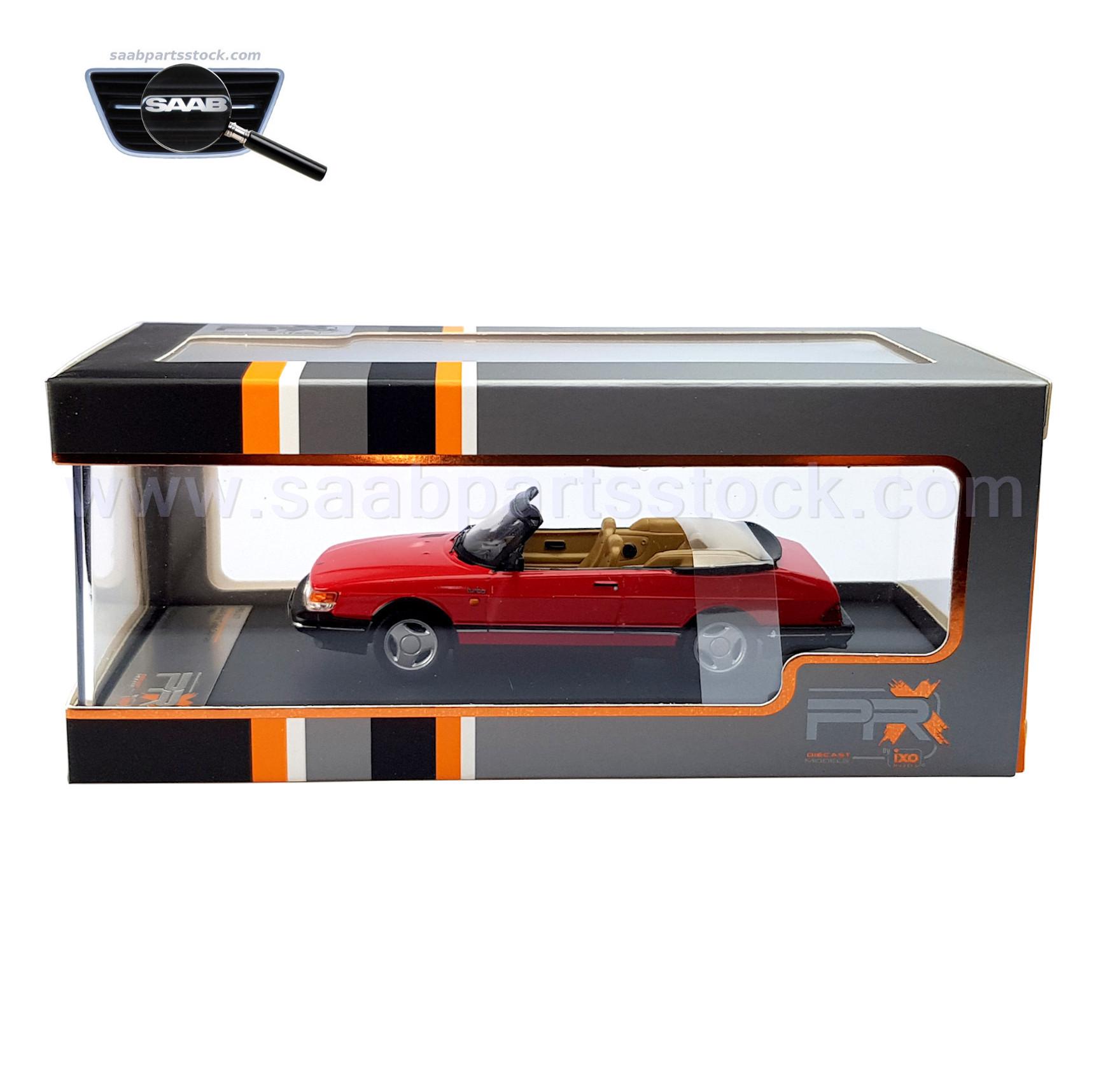 Scale Model SAAB 900 Classic Cabrio in 1:43 SAAB-900-Convertible-M1991-Box-saabpartsstock