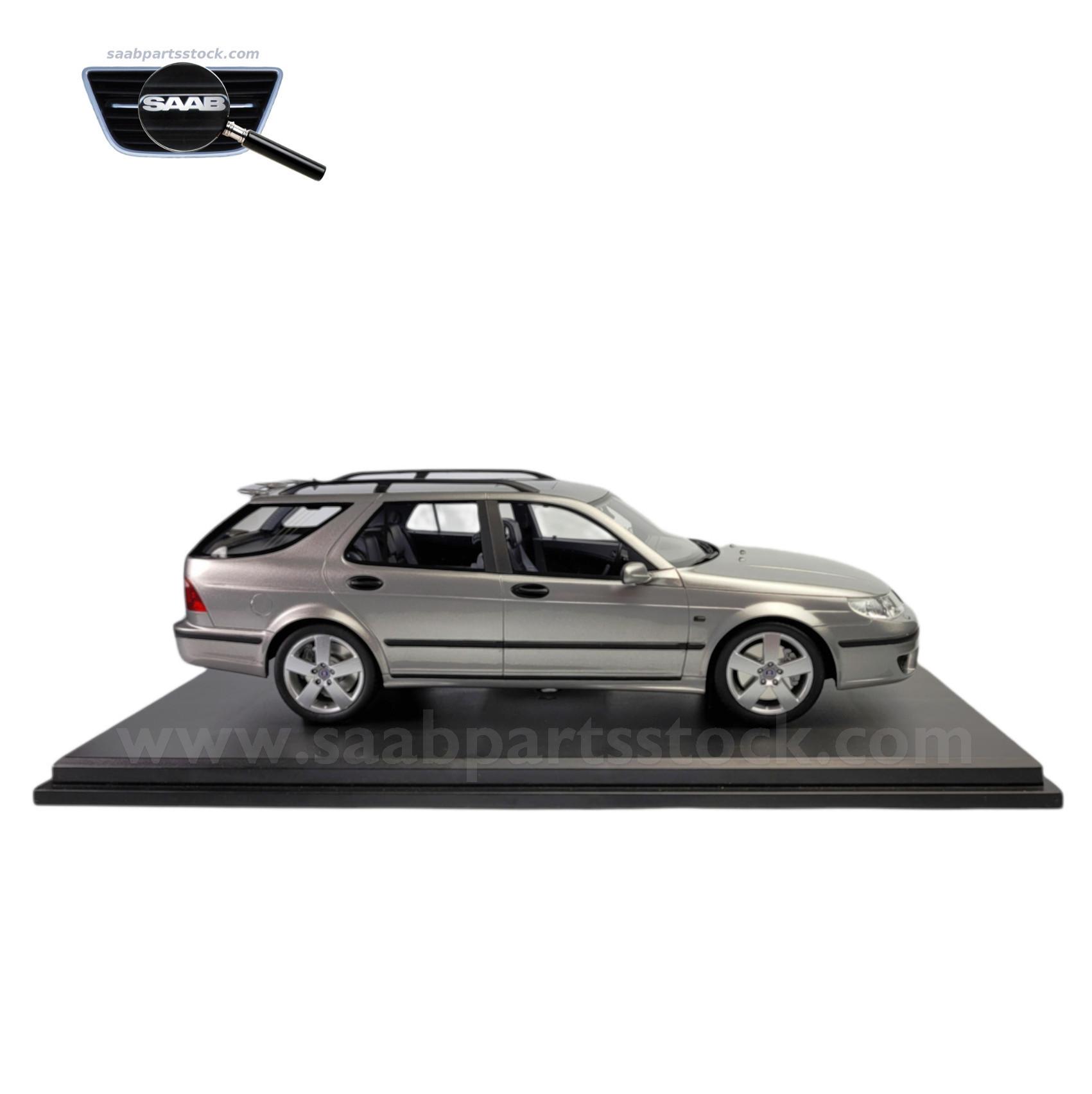 SAAB 9-5 Wagon Aero Grey M05_in scale 118 SaabPartsStock