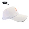 Baseball-Cap White & SAAB-Logo-SaabPartsStock
