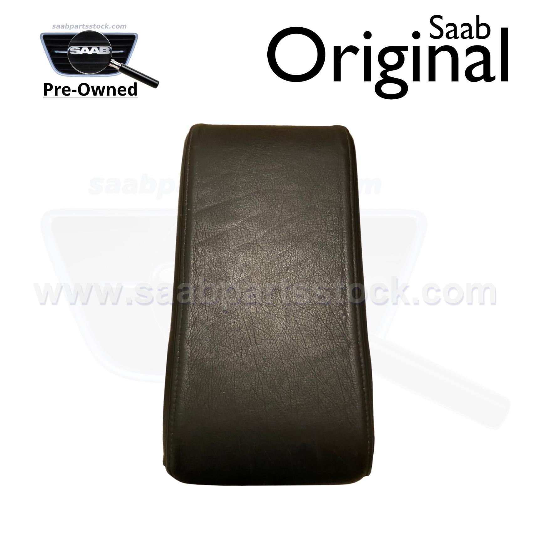 Front Centre Leather Fold Up ArmRest for SAAB 9000 Genuine 400100954 SAAB 9000 ArmRest-400100954-SaabPartsStock