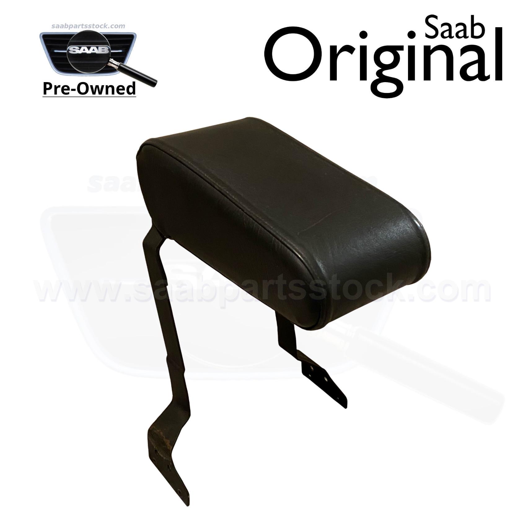 Front Centre Leather Fold Up ArmRest for SAAB 9000 Genuine 400100954 SAAB 9000-ArmRest-400100954-SaabPartsStock