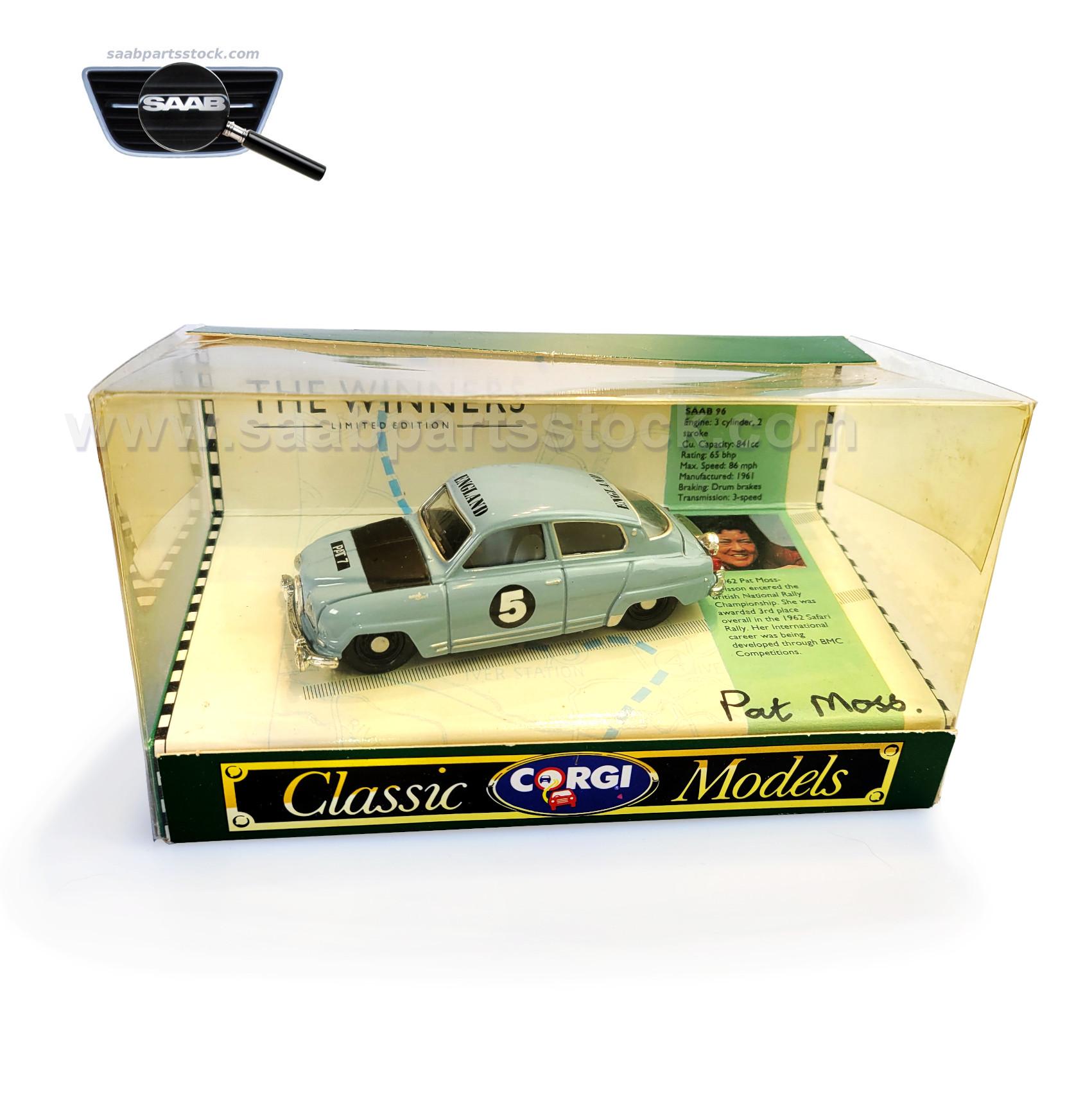 SAAB-96_Corgi_Pat_Moss_Box_1991-SaabPartsStock SAAB-96_Corgi_Pat_Moss_Box_1991-SaabPartsStock