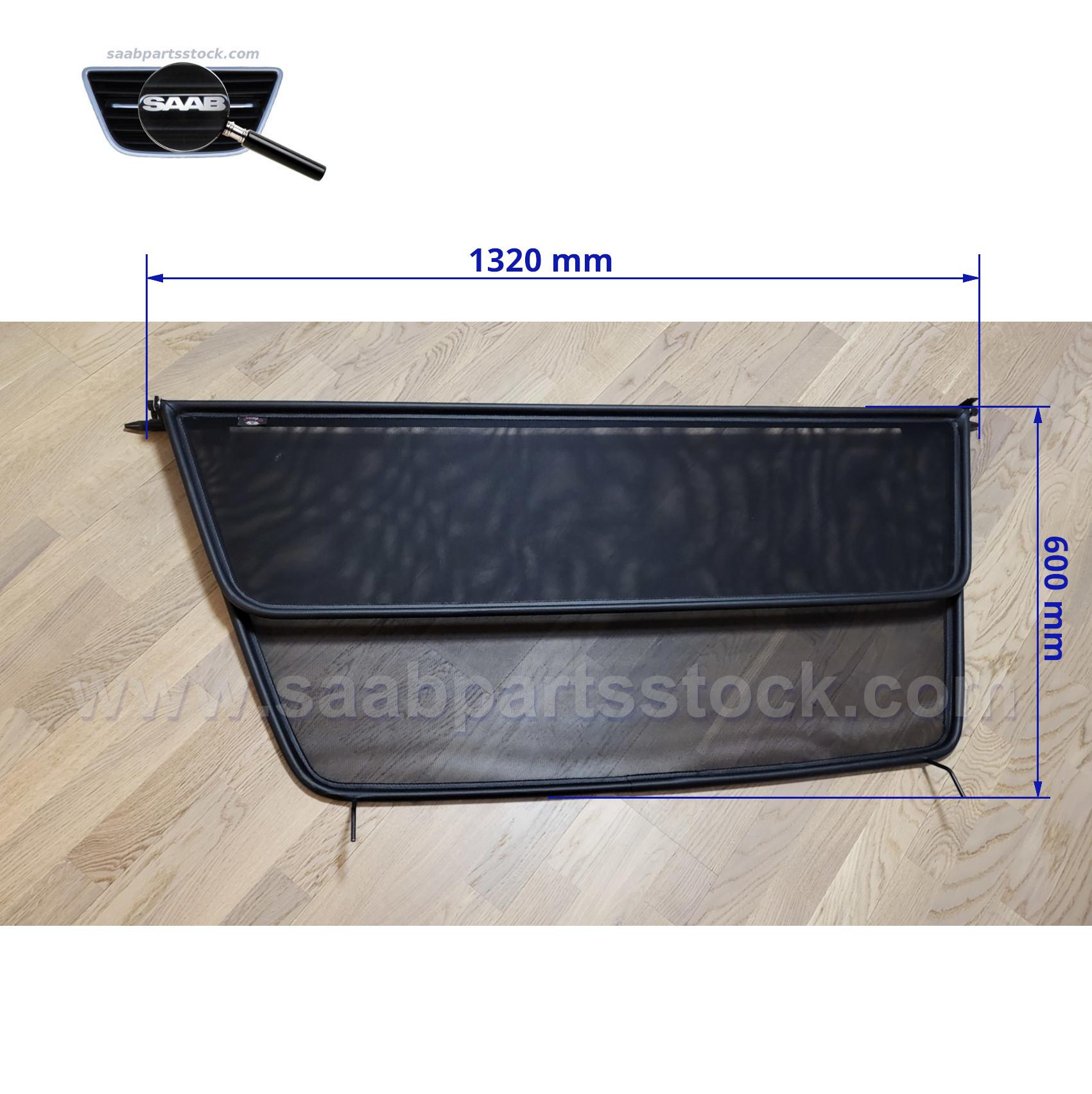 Wind Deflector, Windstop for SAAB 9-3 CV Dimensions saabpartsstock SAAB 9-3 CV 9440 Aftermarket Wind Deflector-SaabPartsStock