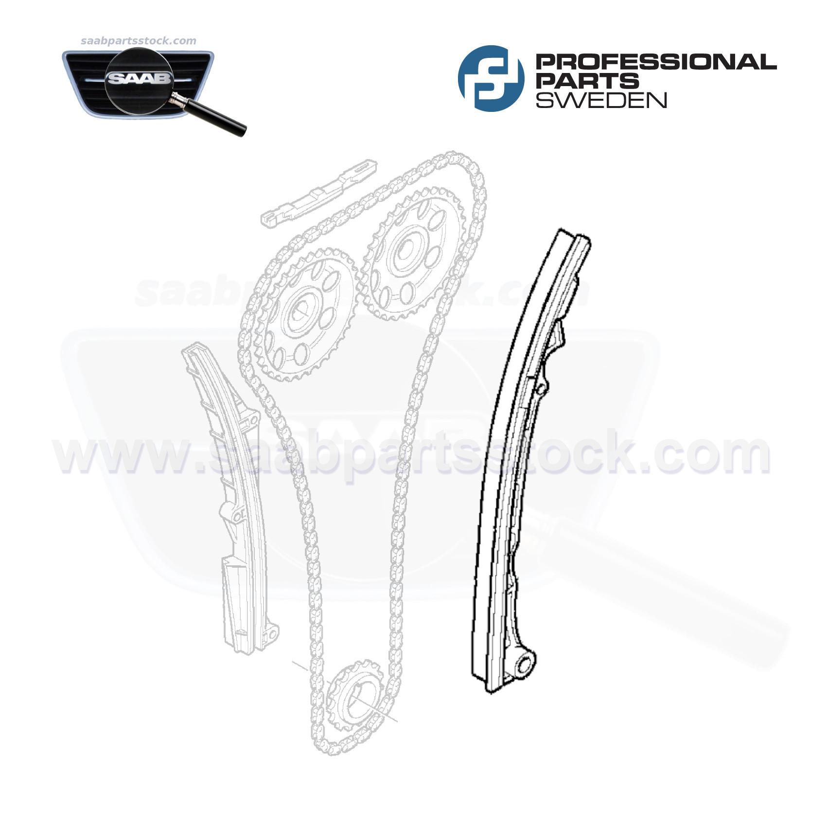 Chain Tensioner Guide for Camshaft Timing Chain 55557269 Engine Chain Tensioner Guide ProParts 21345376 saabpartsstock