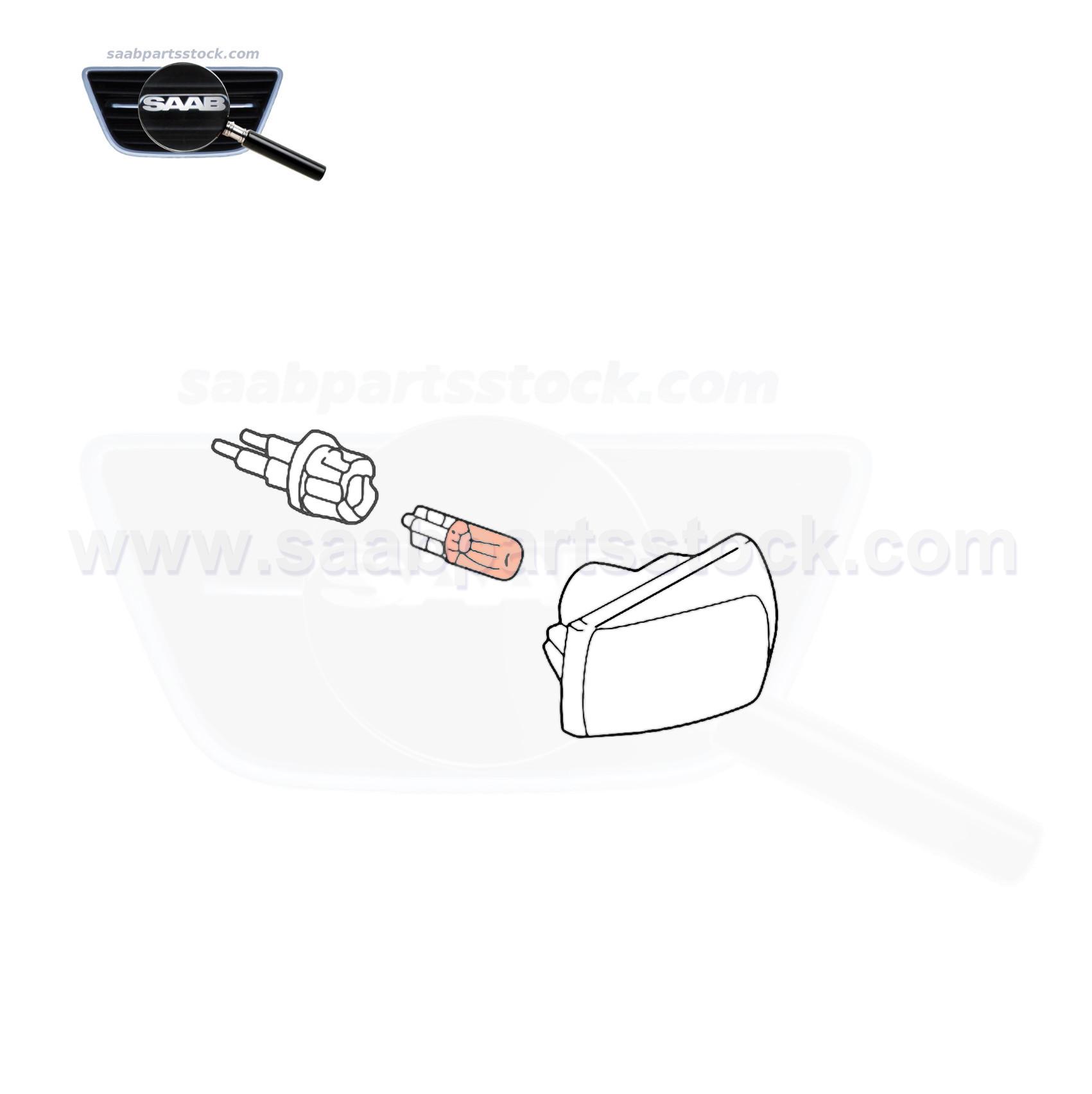 WY5W Amber SAAB 8693285 SaabPArtsStock WY5W Amber SAAB 8693285 SaabPArtsStock