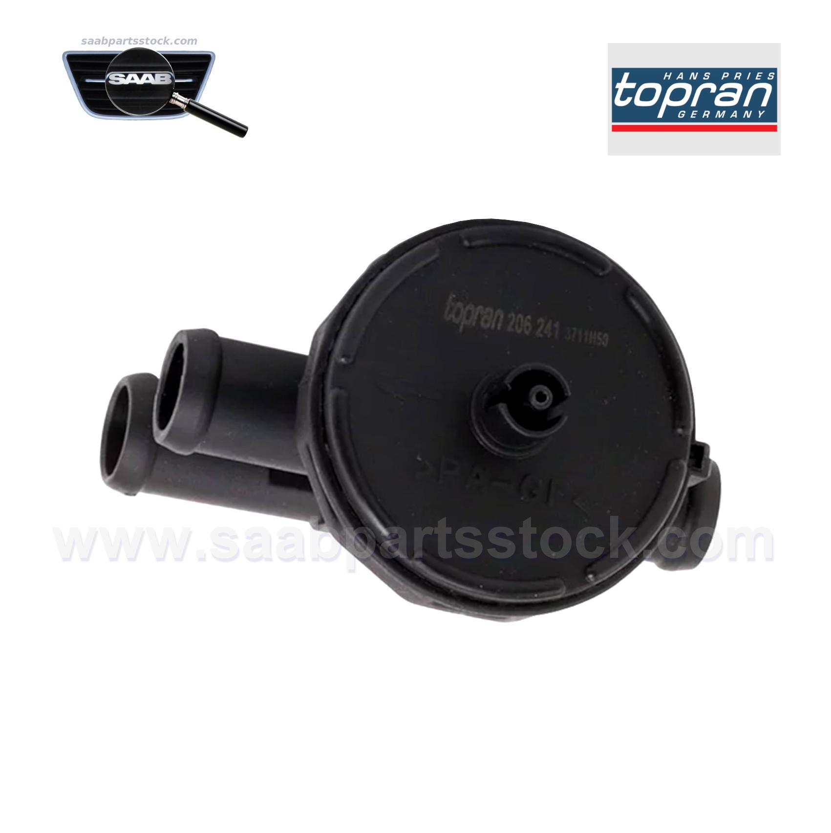 206241001 Topran Heater Control Valve saabpartsstock Heater control valve, heater bypass valve, 90566947, 206241