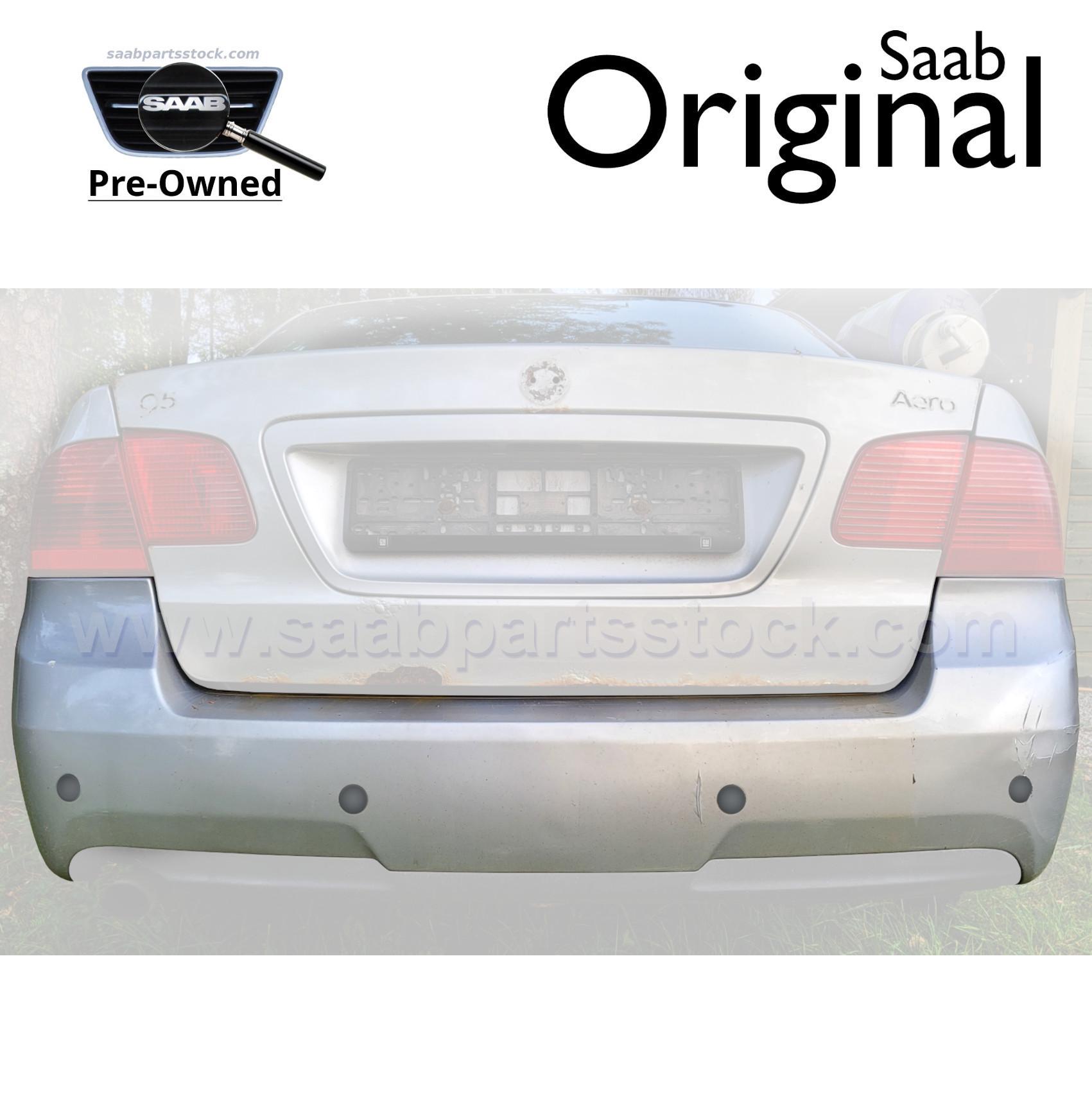Pre-Owned Rear Bumper Cover 32016154 saabpartsstock Rear Bumper Panel SAAB 32016154 (pre-owned)