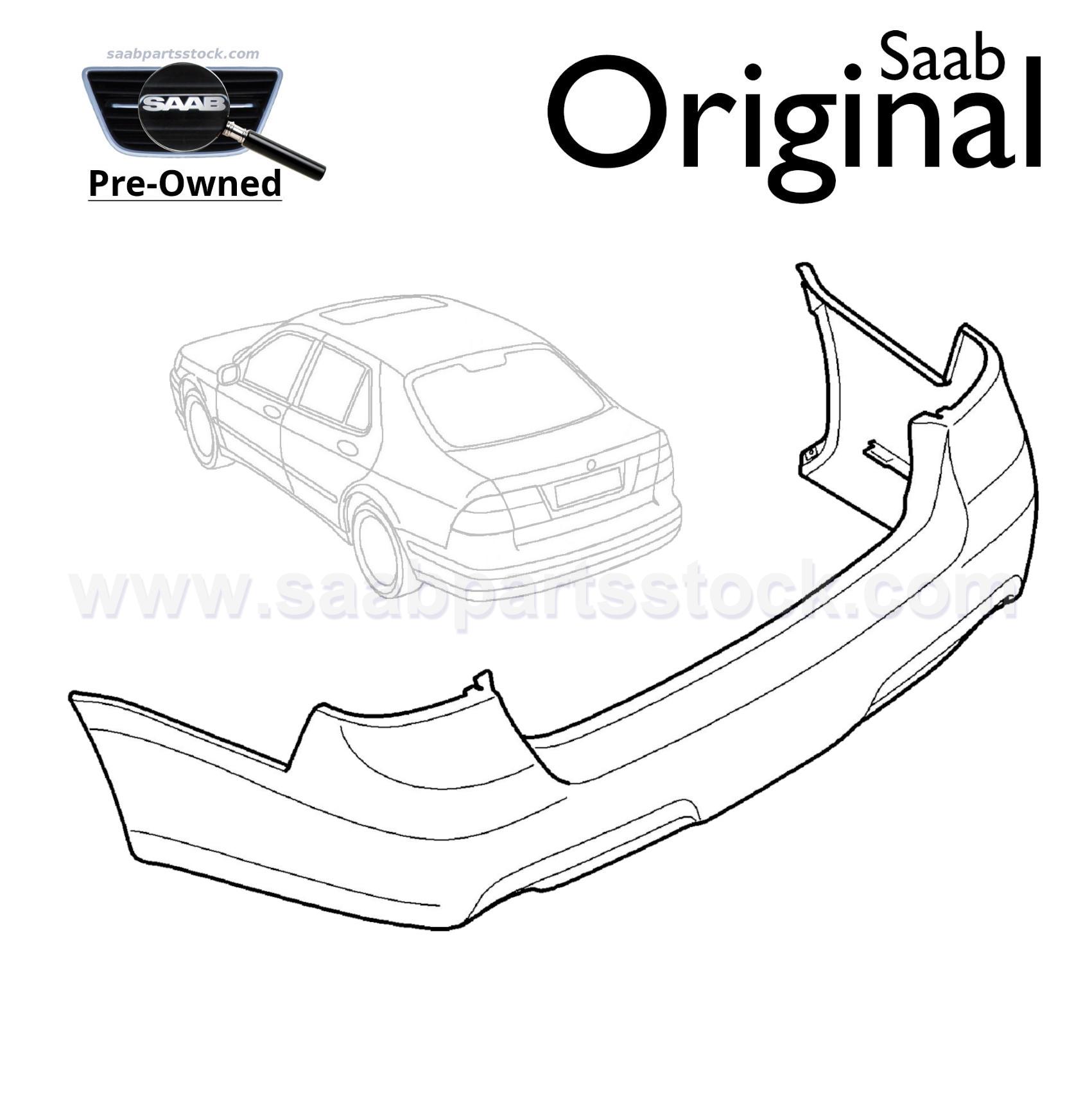 Rear Bumper Panel SAAB 32016154 (pre-owned)