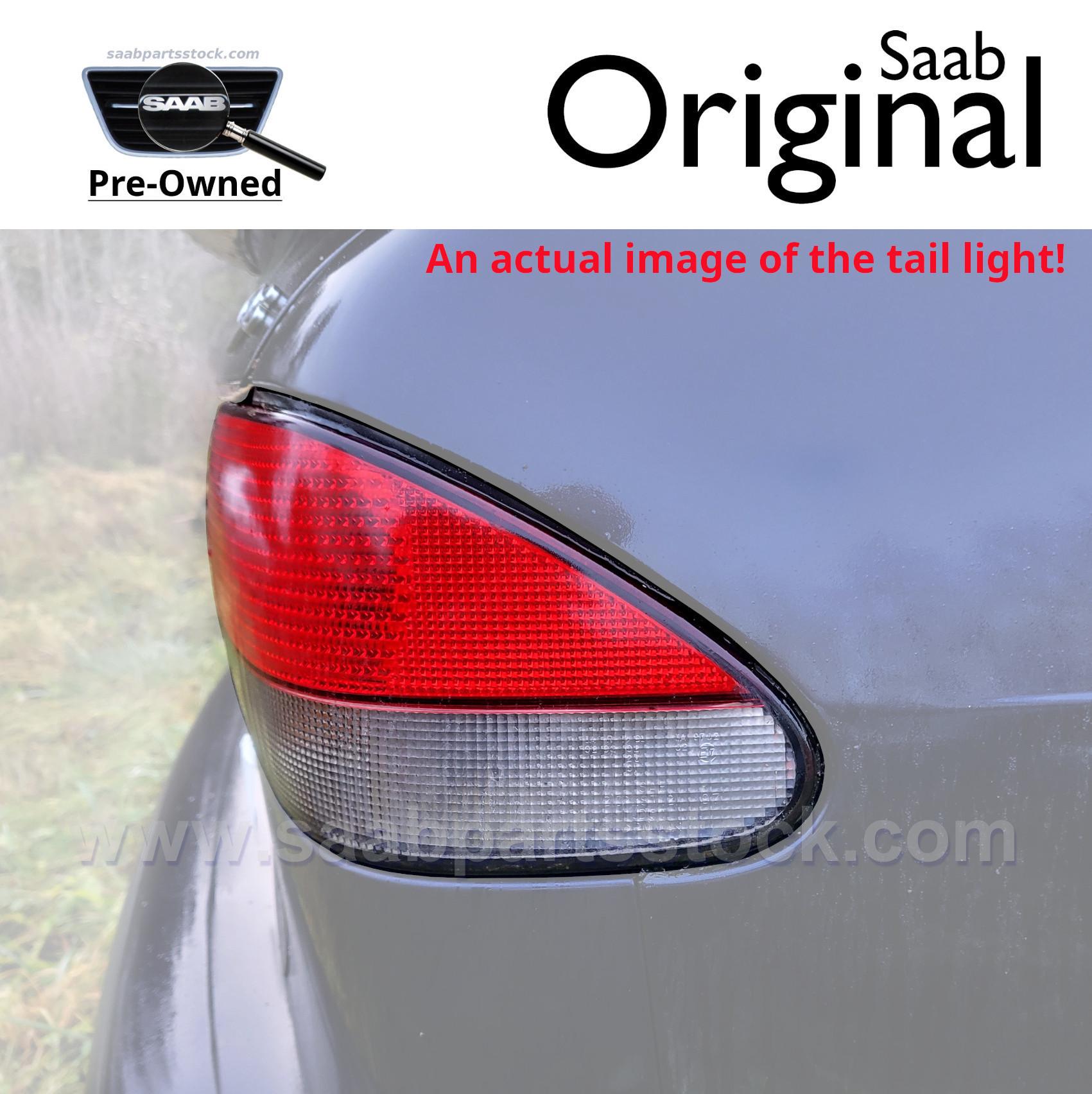 Pre-owned 9-3OG tail lamp, right 4831095-saabpartsstock Tail Light, Right Side Outer SAAB 4831095 (pre-owned)