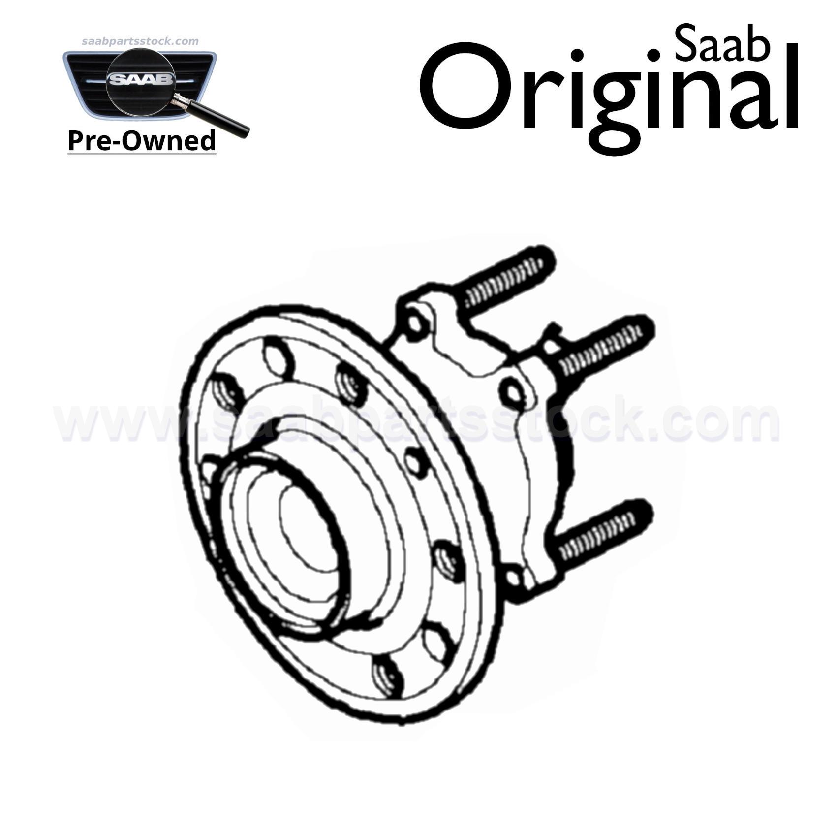 Rear Wheel Hub and Bearing, with speed sensor SAAB 5058185